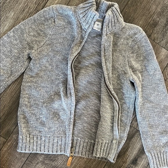 Carter's Heather Gray Knit Sweater - Picture 4 of 5